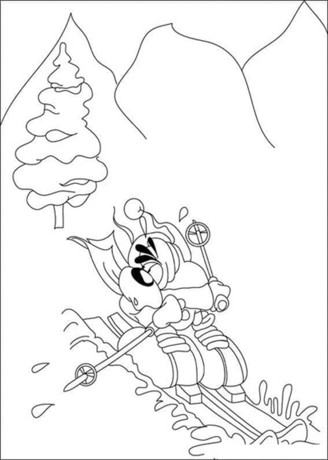 Zeichnen Diddl kostenlos druckbar