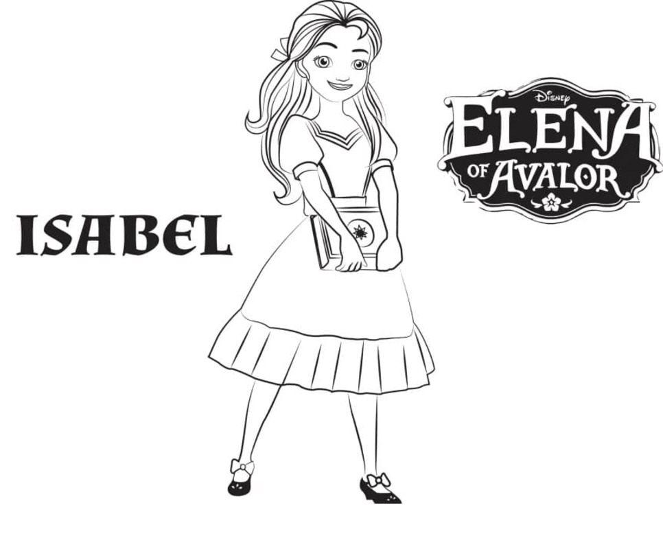 Zeichnen Elena von Avalor 5