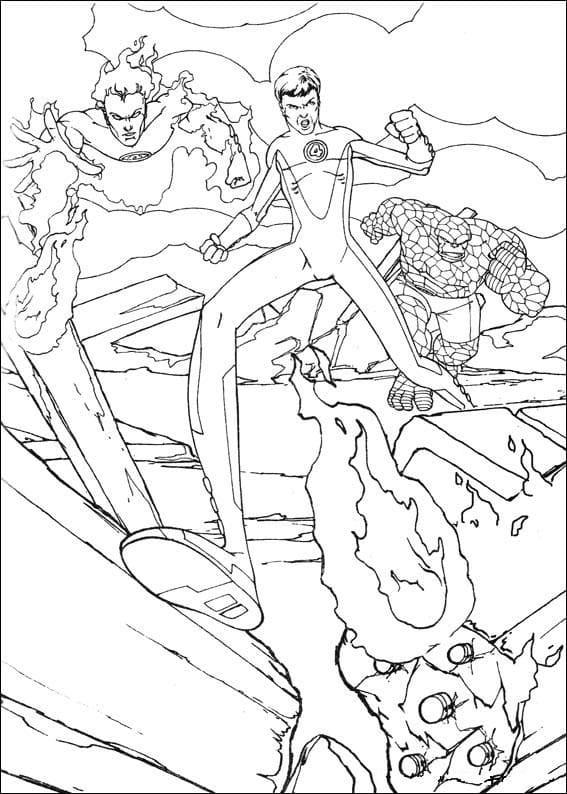 Zeichnen Fantastic Four 1
