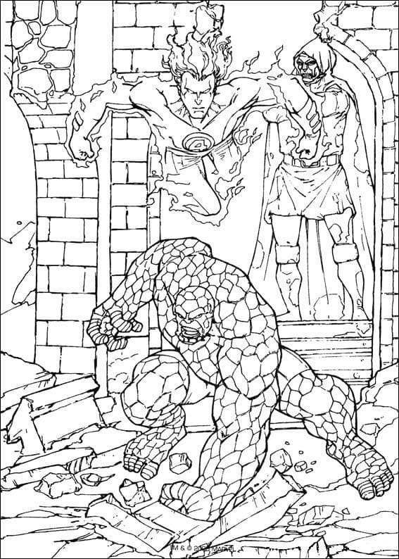 Zeichnen Fantastic Four 2