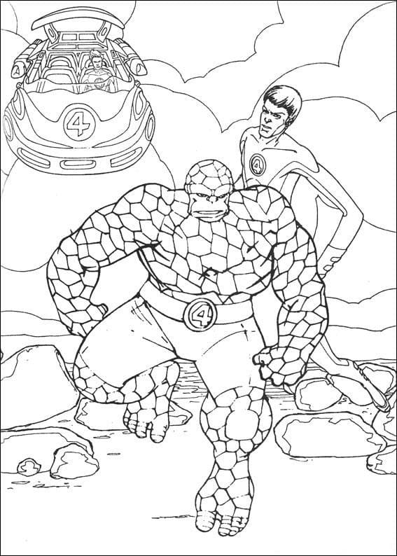 Zeichnen Fantastic Four 3
