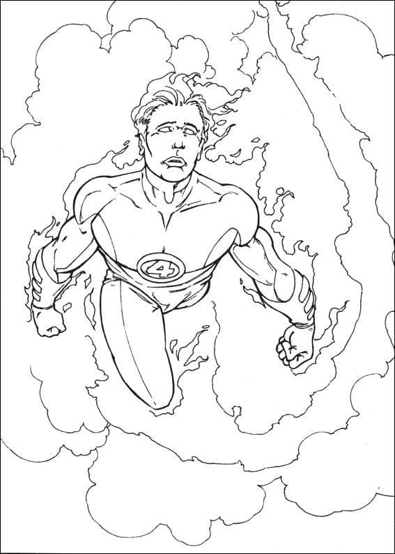 Zeichnen Fantastic Four für Kinder