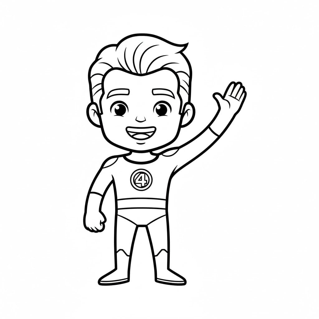 Zeichnen Fantastic Four Superheld