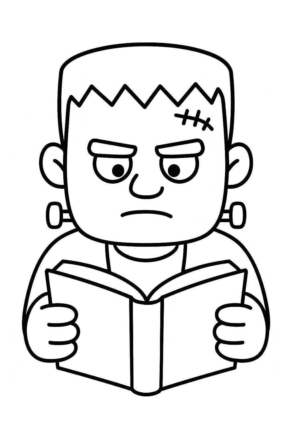 Zeichnen Frankenstein 6