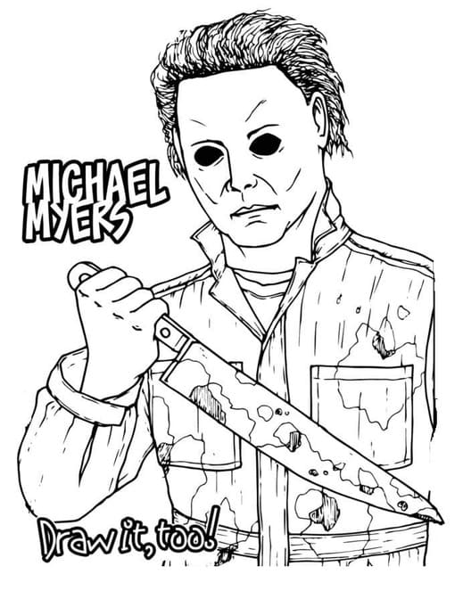 Zeichnen Michael Myers 1