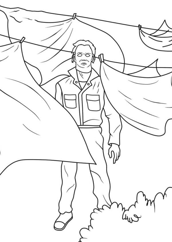 Zeichnen Michael Myers 3