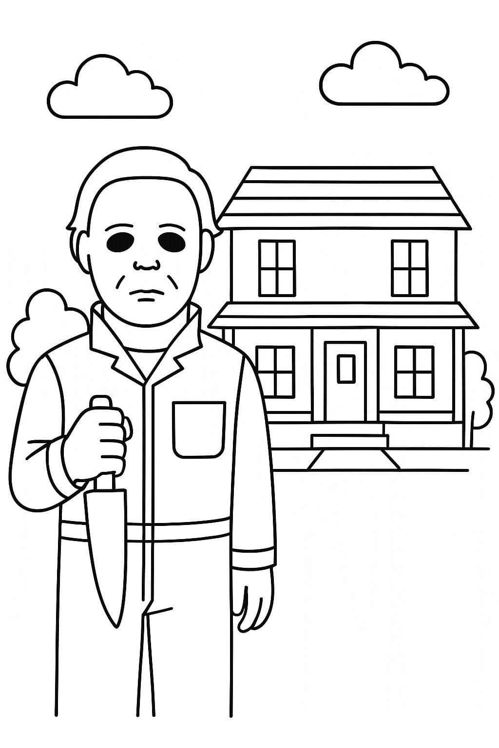 Zeichnen Michael Myers 5