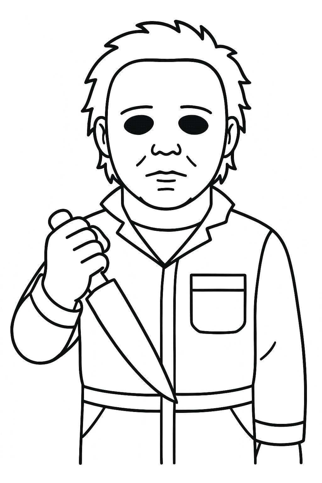 Zeichnen Michael Myers 6