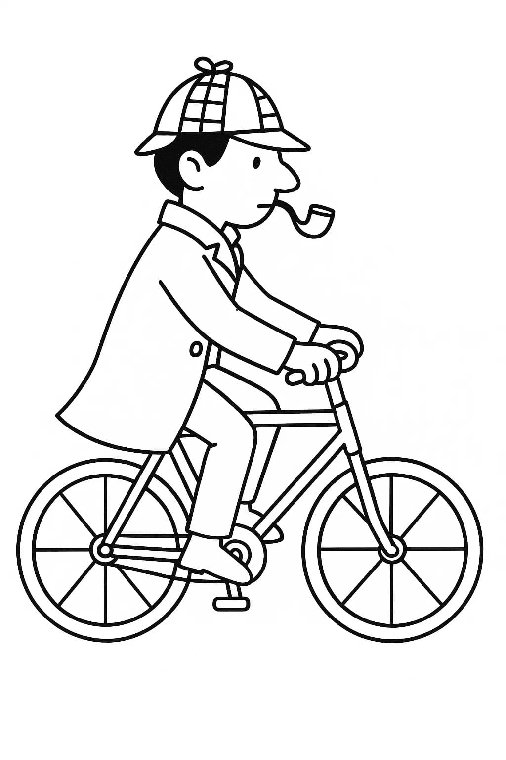 Zeichnen Sherlock Holmes Niedlich