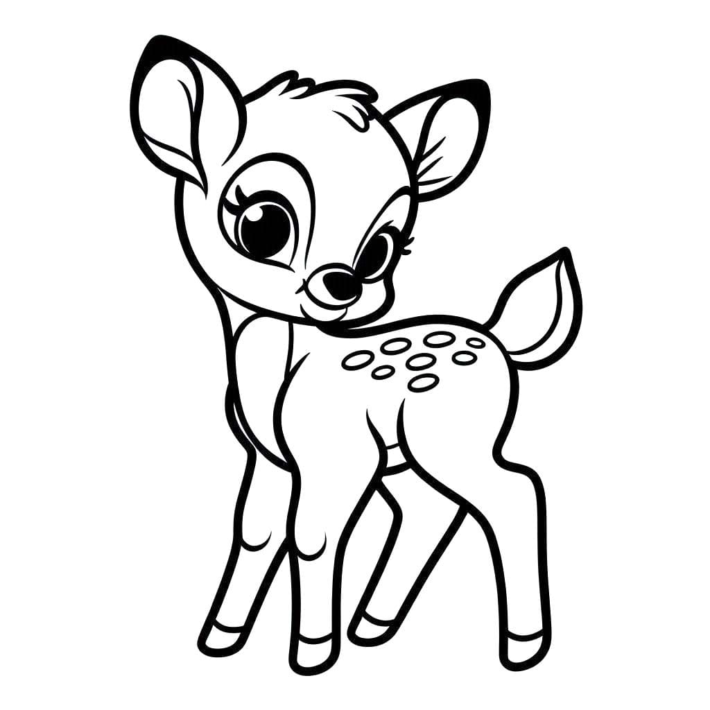 Zum Ausdrucken Bambi