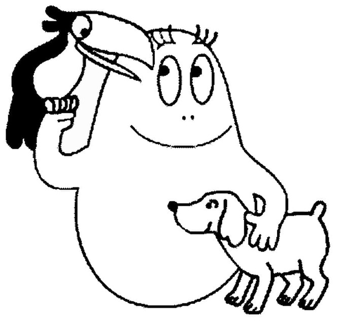 Zum Ausdrucken Barbapapa