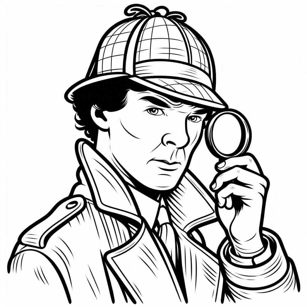 Zum Ausdrucken Sherlock Holmes