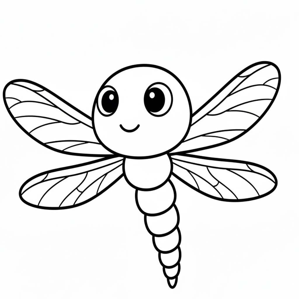 Libellen kostenlos druckbare für Kinder