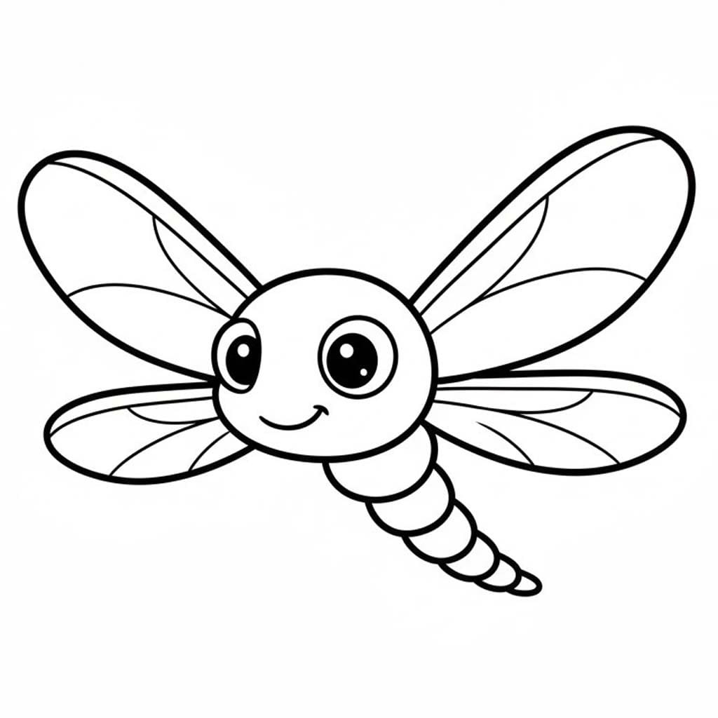 Libellen zum Ausdrucken für Kinder