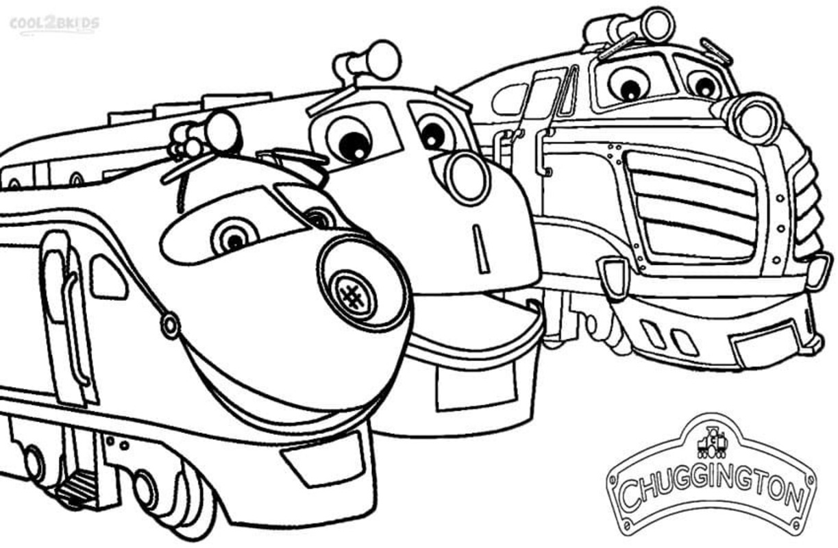 Chuggington coloring pages