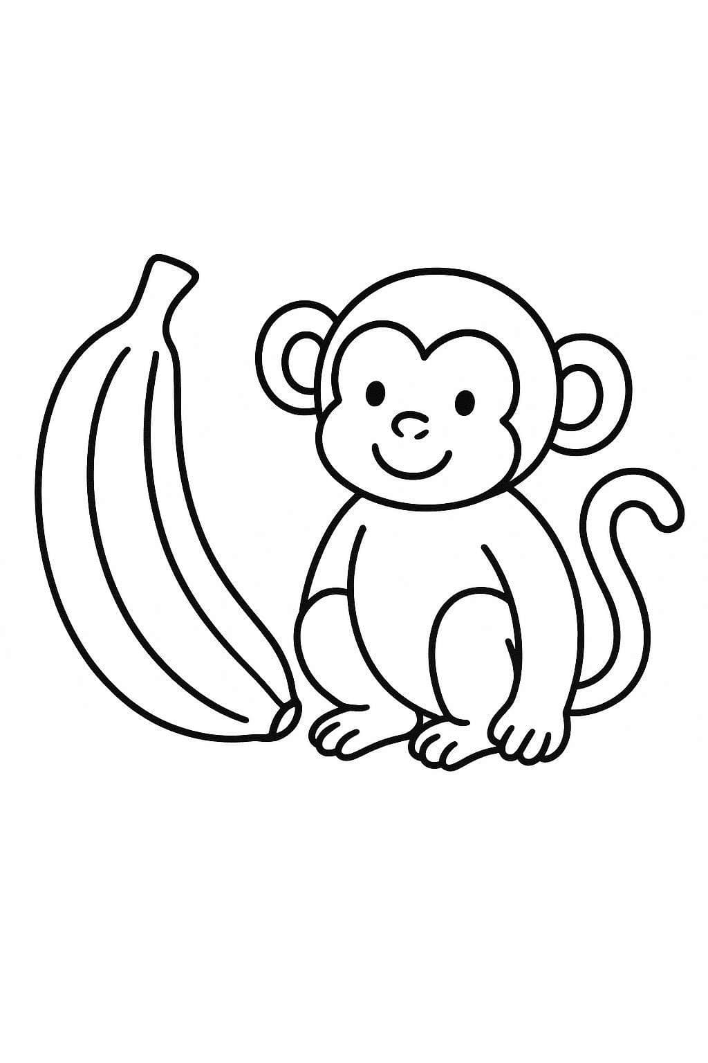 Banane kostenlos druckbare für Kinder