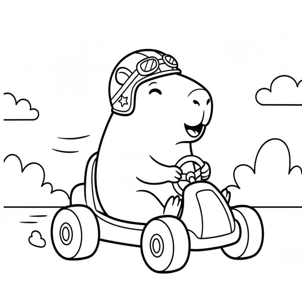 Capybara kostenlos druckbare für Kinder