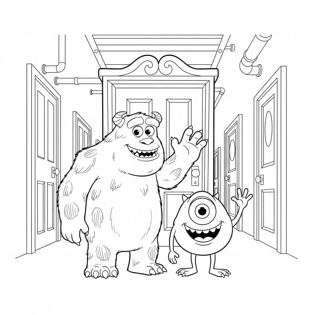 Die Monster AG kostenlos druckbare