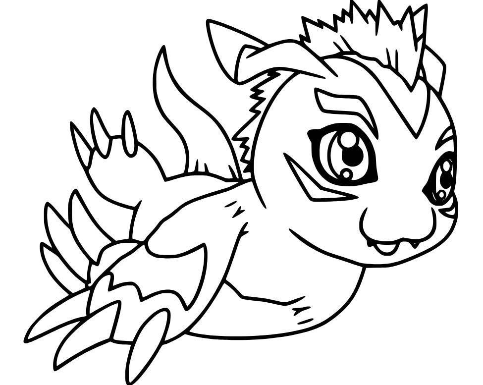 Digimon druckbare für Kinder