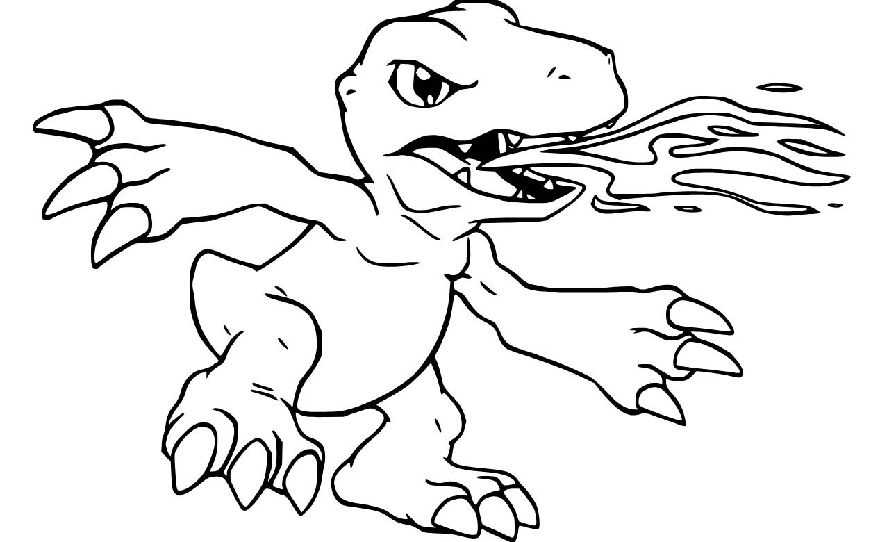 Digimon kostenlos druckbare