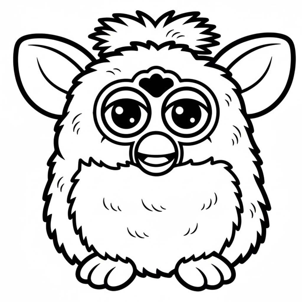 Druckbare Furby