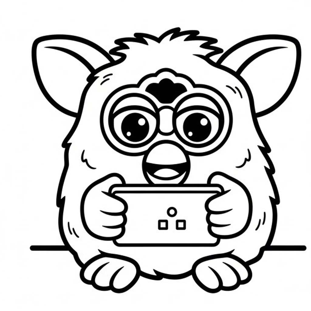 Furby druckbare