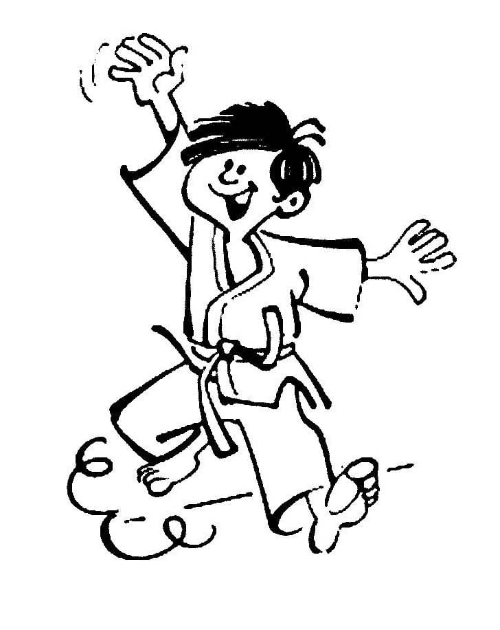 Judo zum Ausdrucken für Kinder