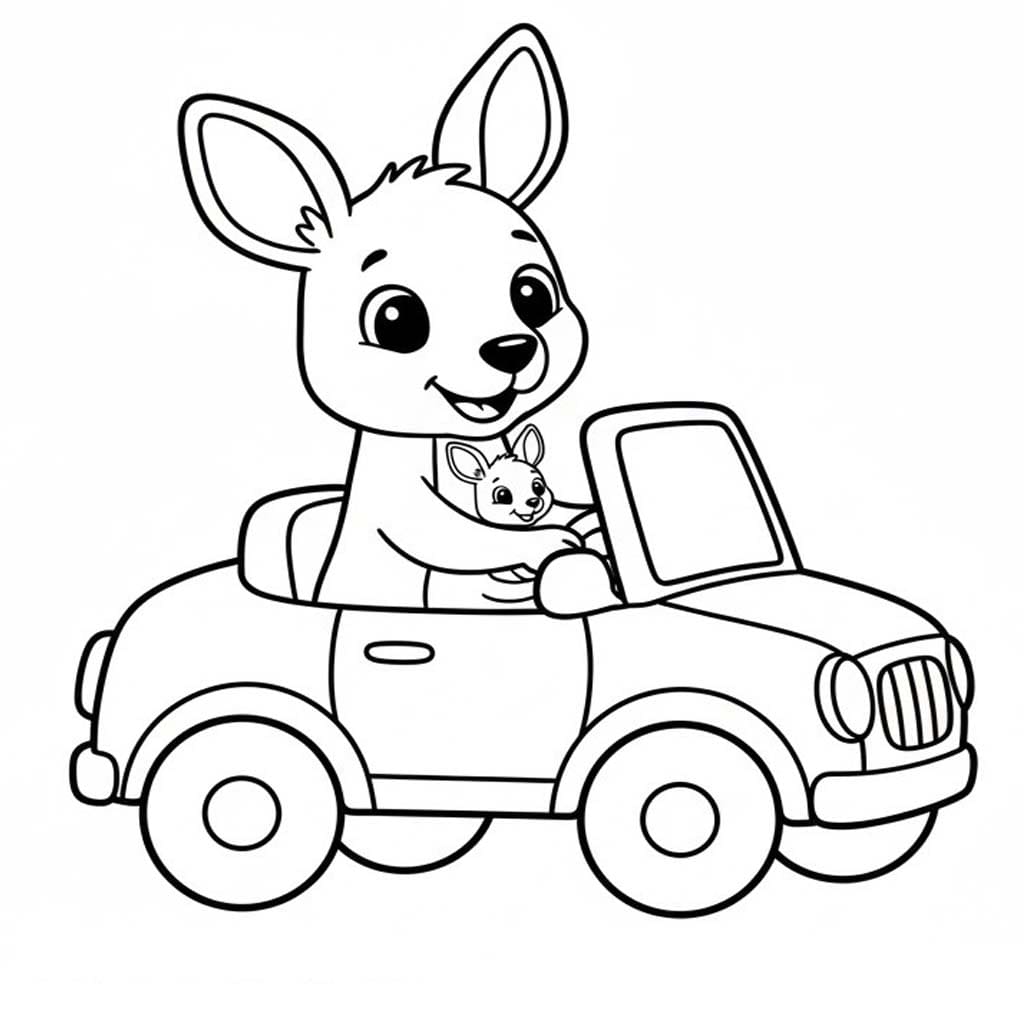 Känguru kostenlos druckbare für Kinder