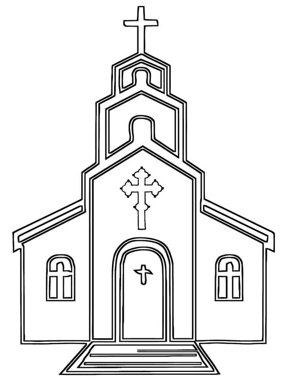 Kirche kostenlos druckbare für Kinder