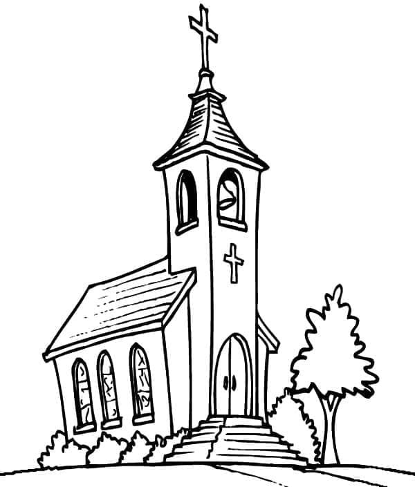 Kirche zum Ausdrucken