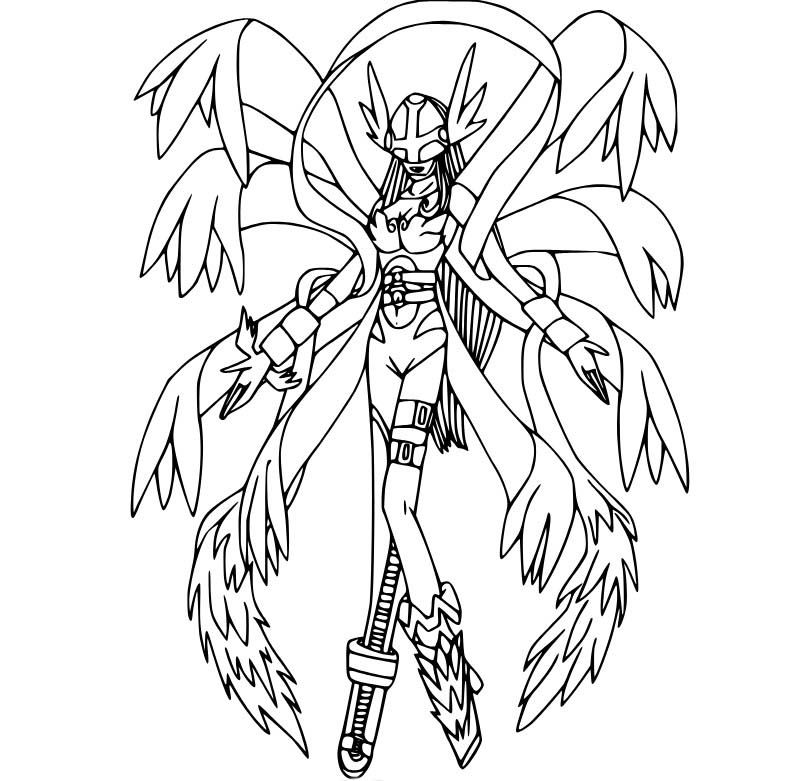 Kostenlos druckbare Digimon