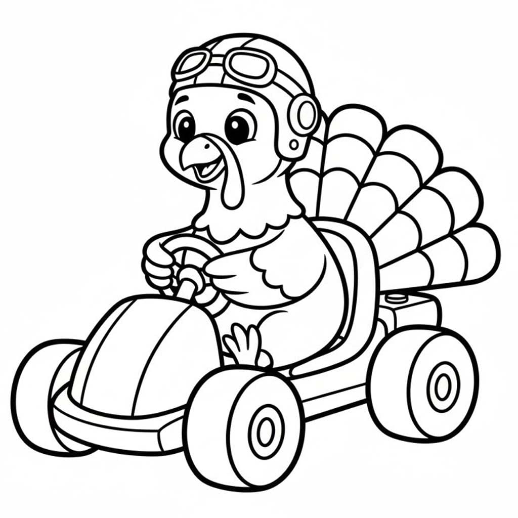 Kostenlos druckbare Truthahn