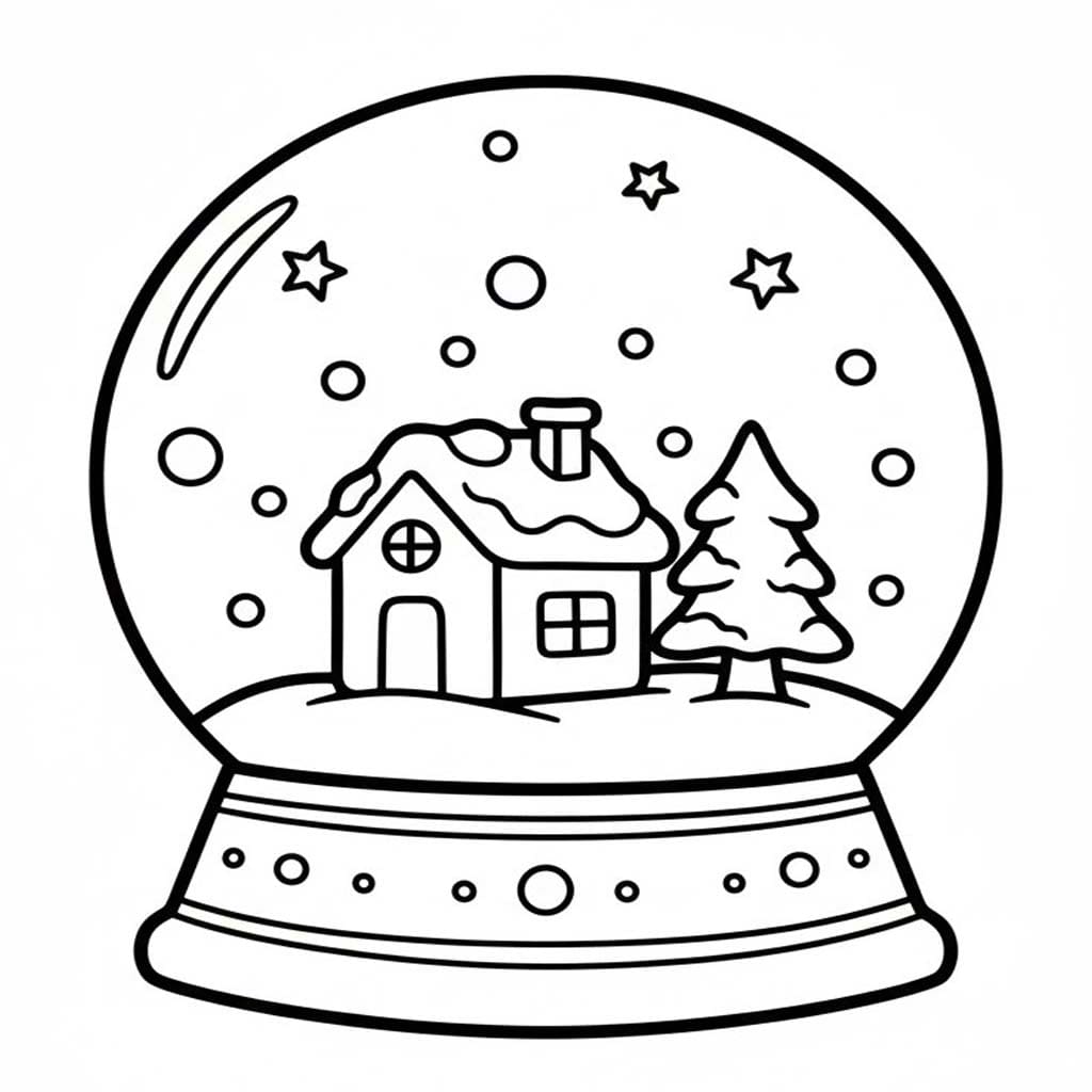 Kostenlos Schneekugel