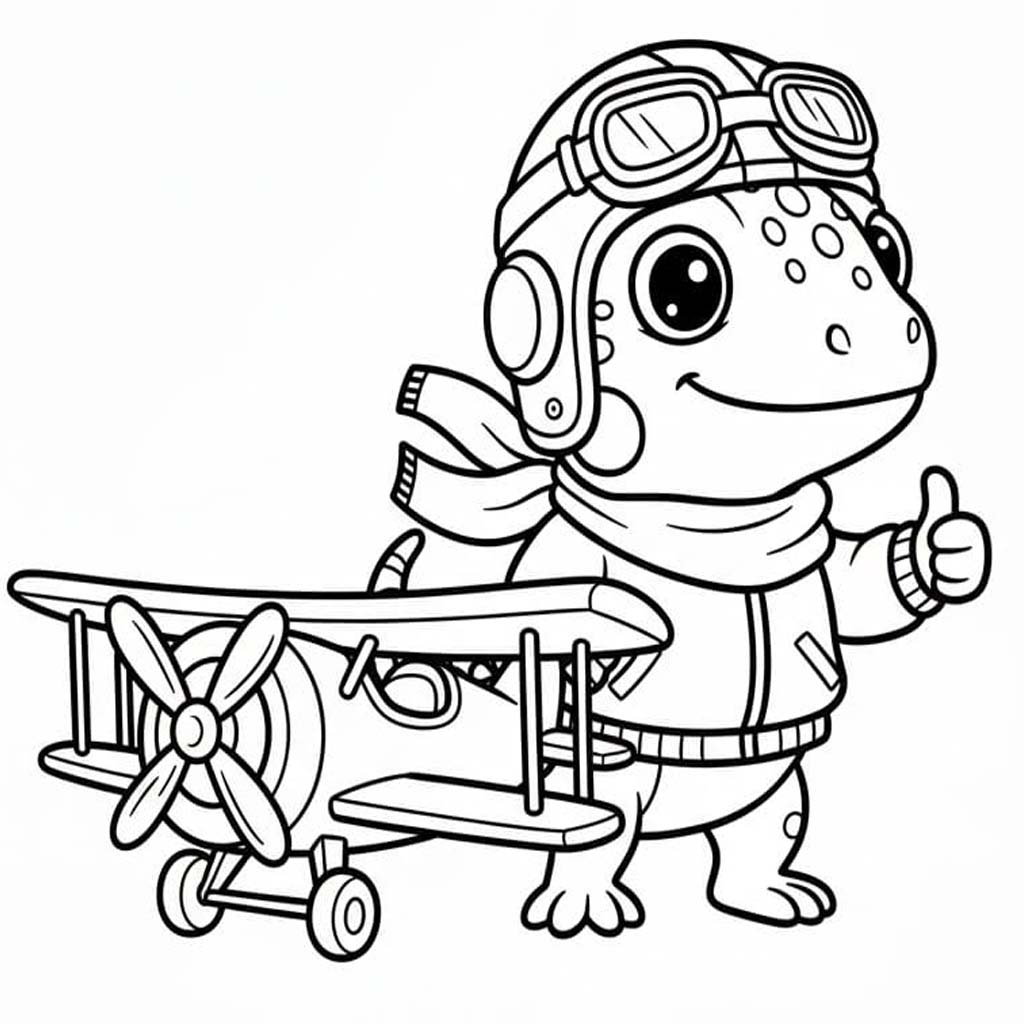 Leguane druckbare für Kinder