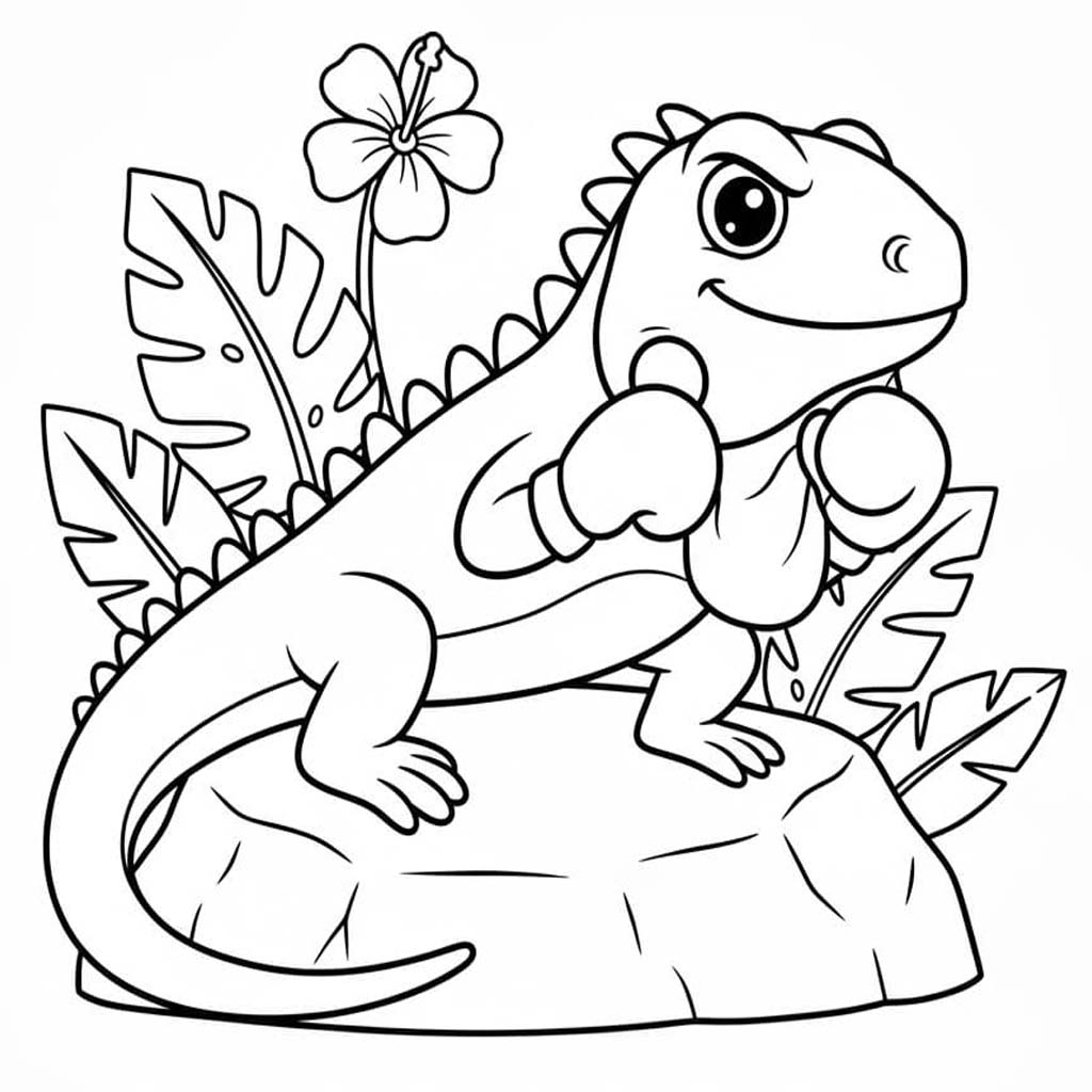 Leguane kostenlos druckbare