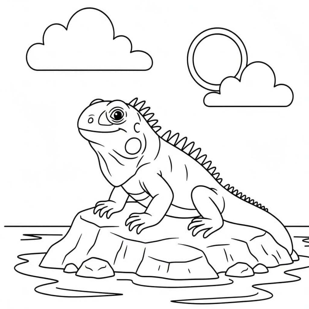 Leguane kostenlos für Kinder