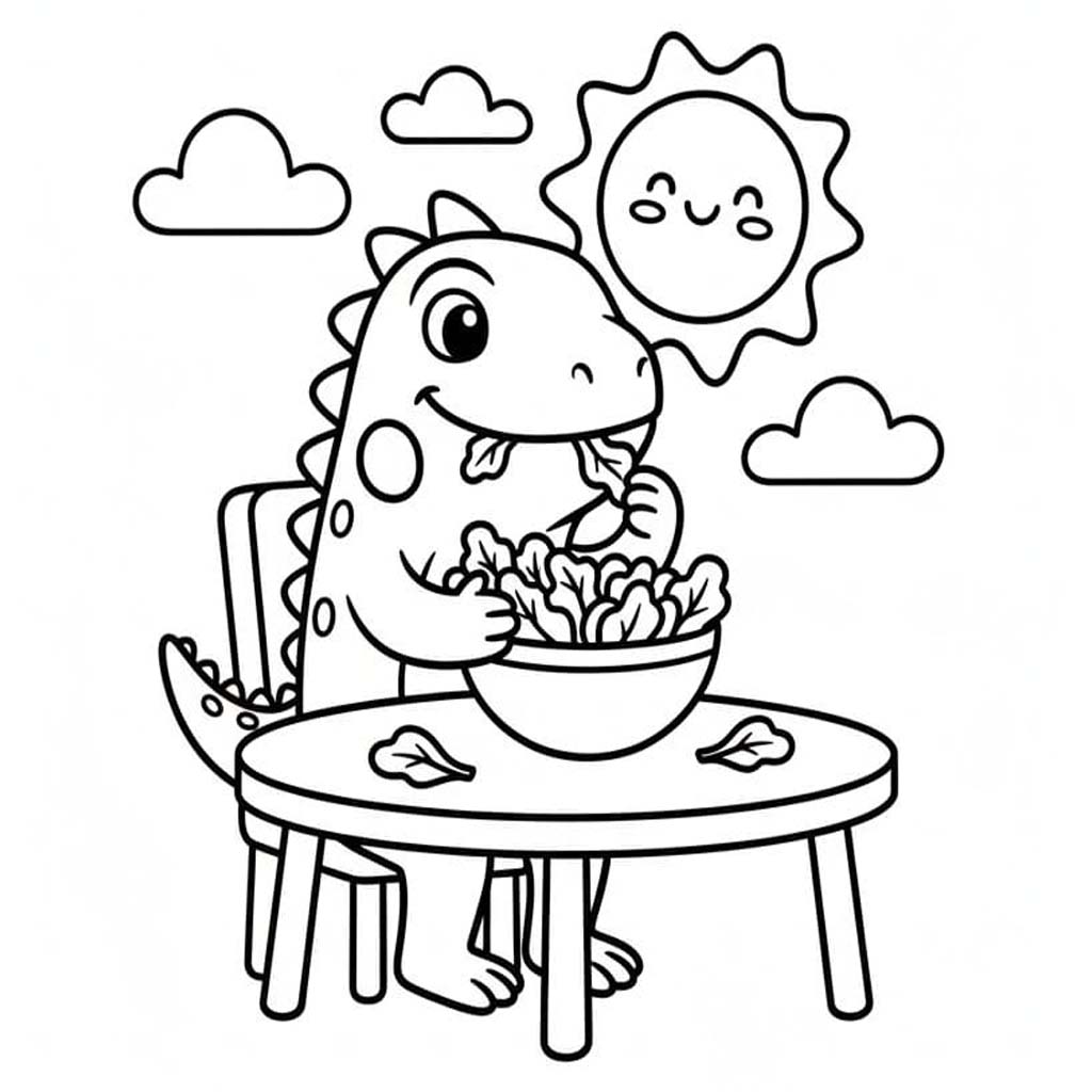 Leguane zum Ausdrucken für Kinder