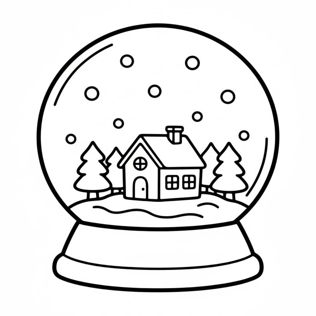 Schneekugel kostenlos