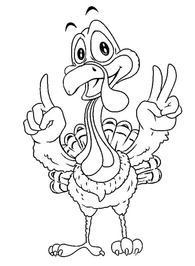 Truthahn kostenlos druckbare