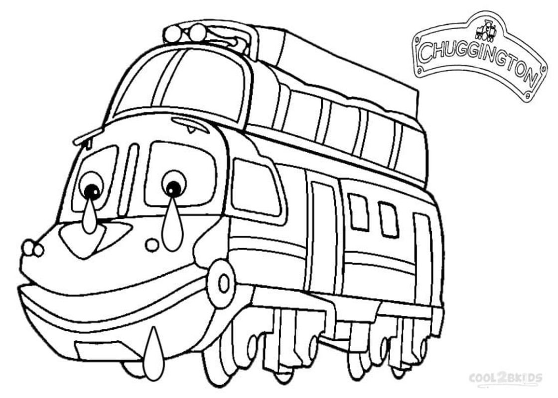Zeichne Chuggington druckbare
