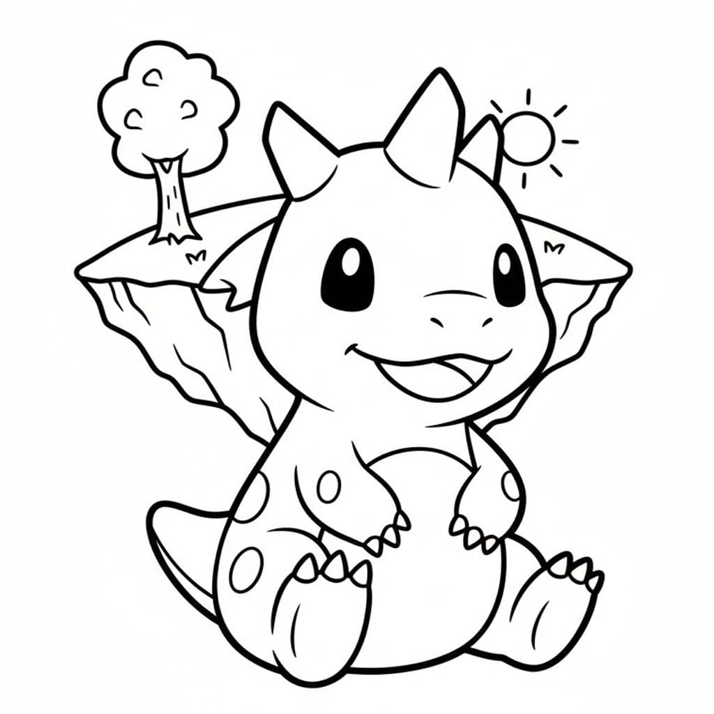 Zeichne Digimon druckbare