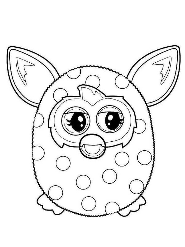 Zeichne Furby 1