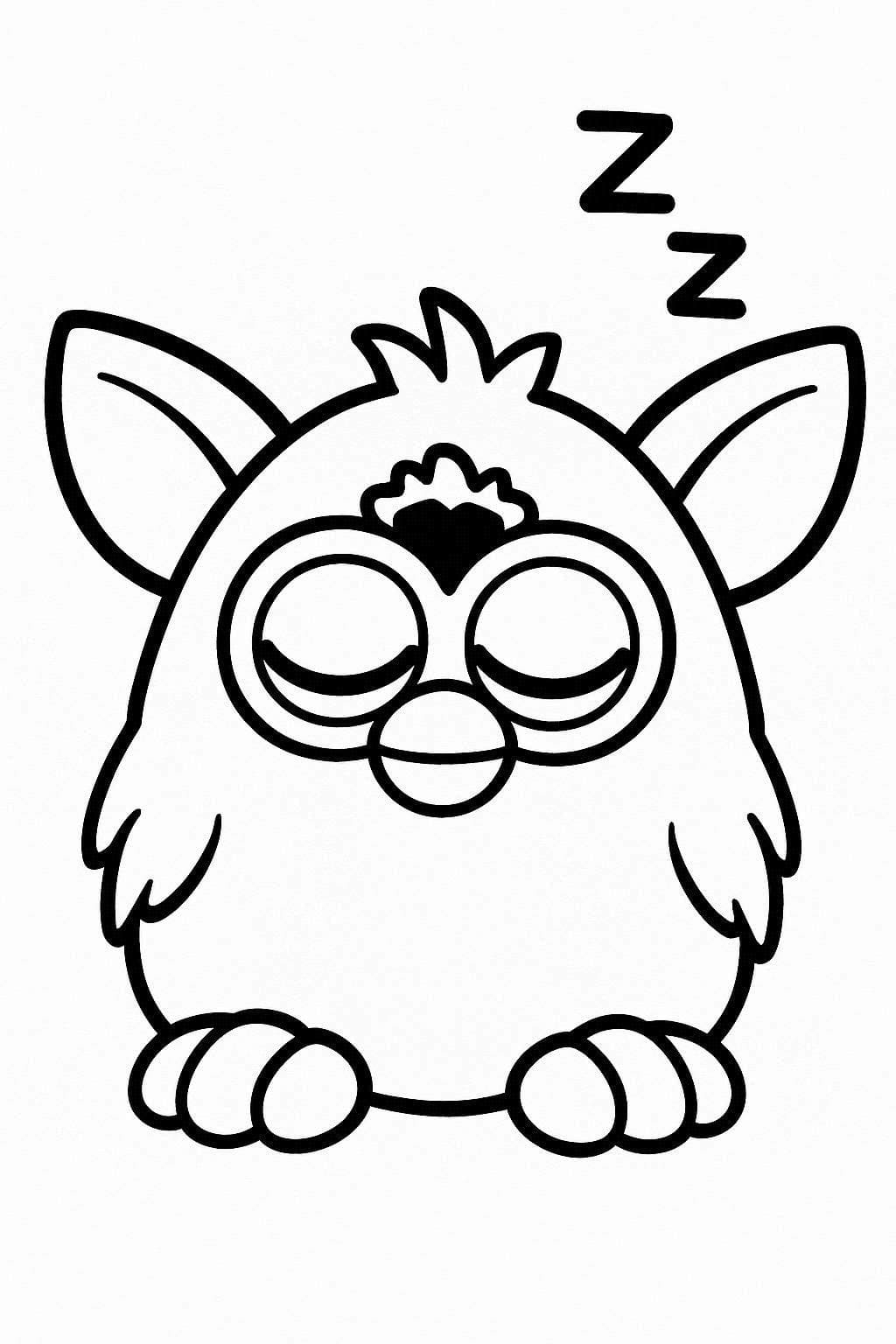 Zeichne Furby 2