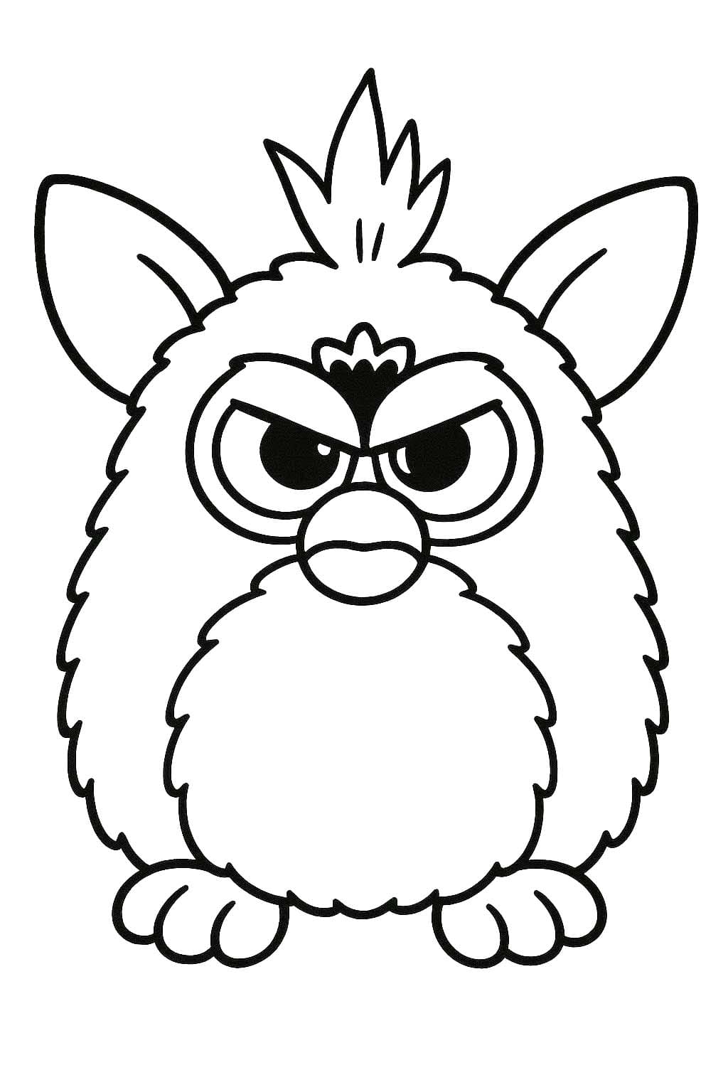 Zeichne Furby 3