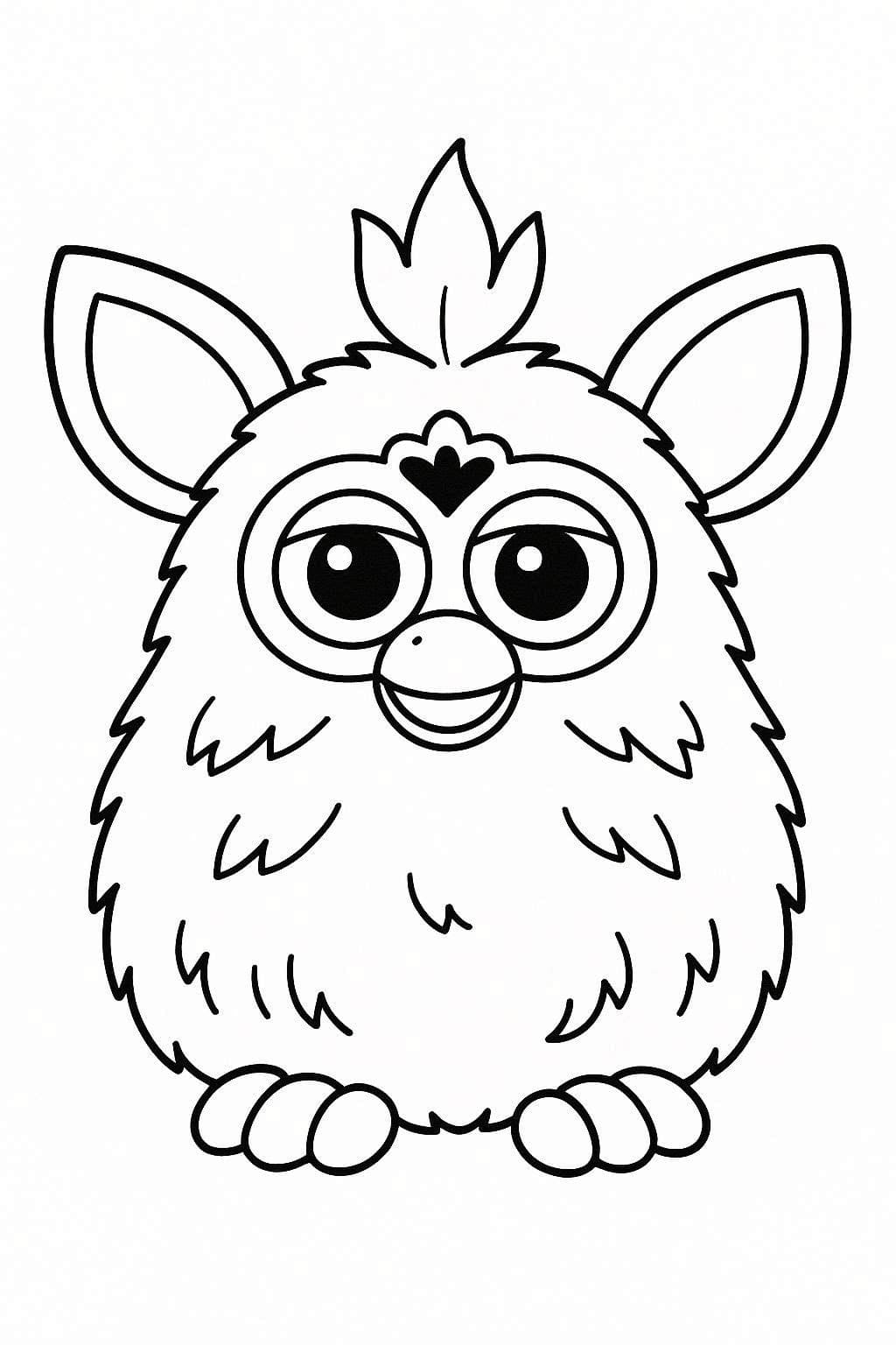 Zeichne Furby 5