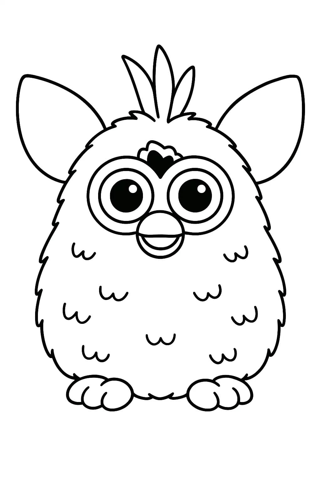Coloriage Furby