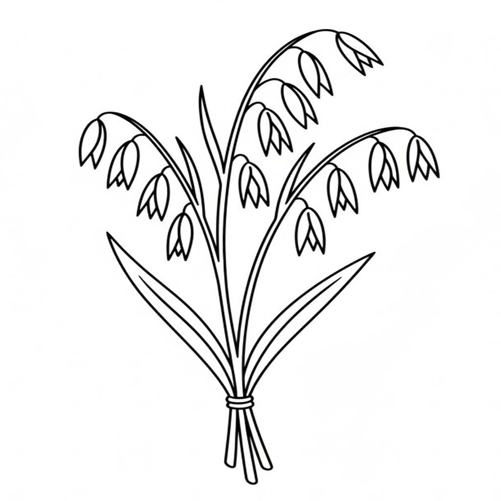 Zeichne Getreide einfach