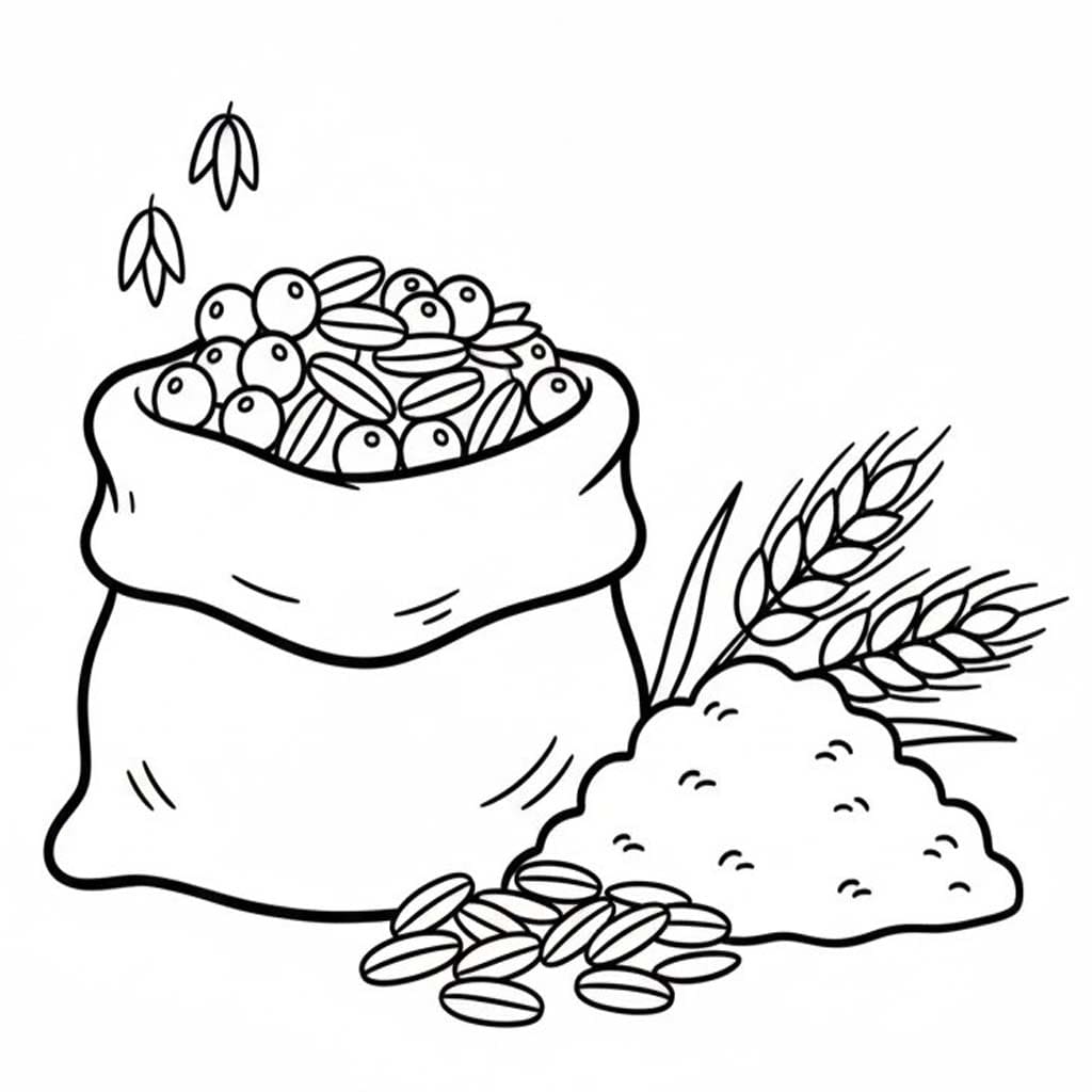 Coloriage Getreide