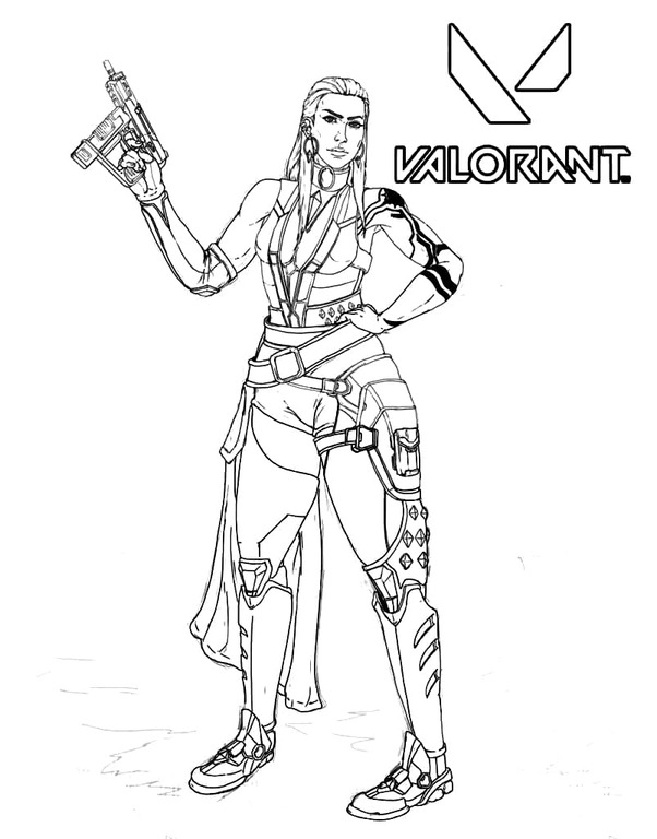 Zeichne Valorant 4