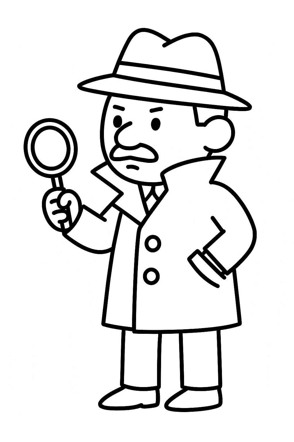 Detektiv kostenlos druckbare